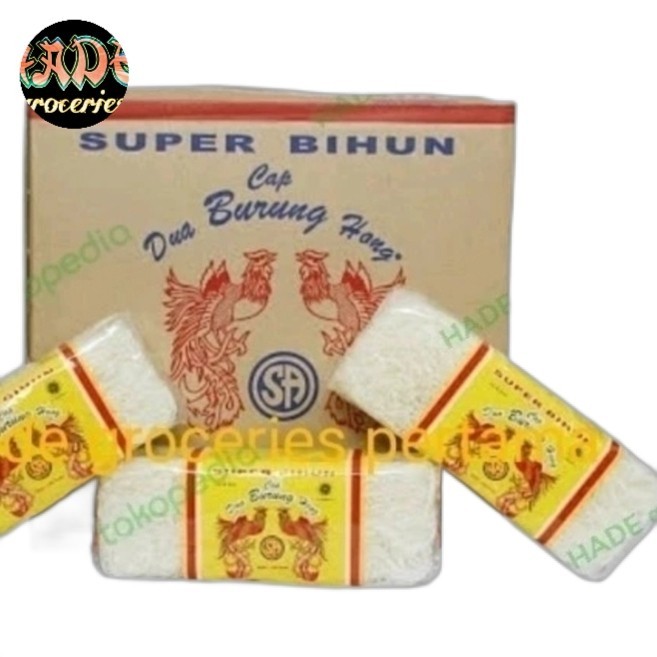

Bya - Bihun Cap Dua Burung Hong 250G X 20= 1Dus