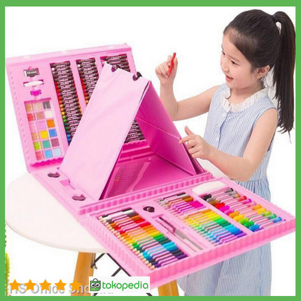 

Terlaris Set Krayon+Pensil Warna Dapat Dicuci Untuk Anak-Anak