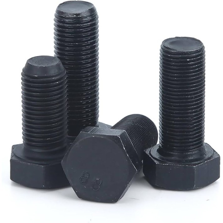 Baja 8.8 Halus Baut M16X120 Drat 1.5  / Baut 16X120 Halus / M16 X 120 Grade 88 HTB Half Drat