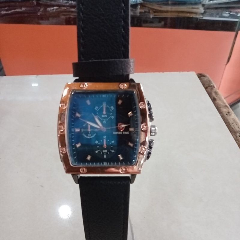 jam tangan Swiss TIME orginal