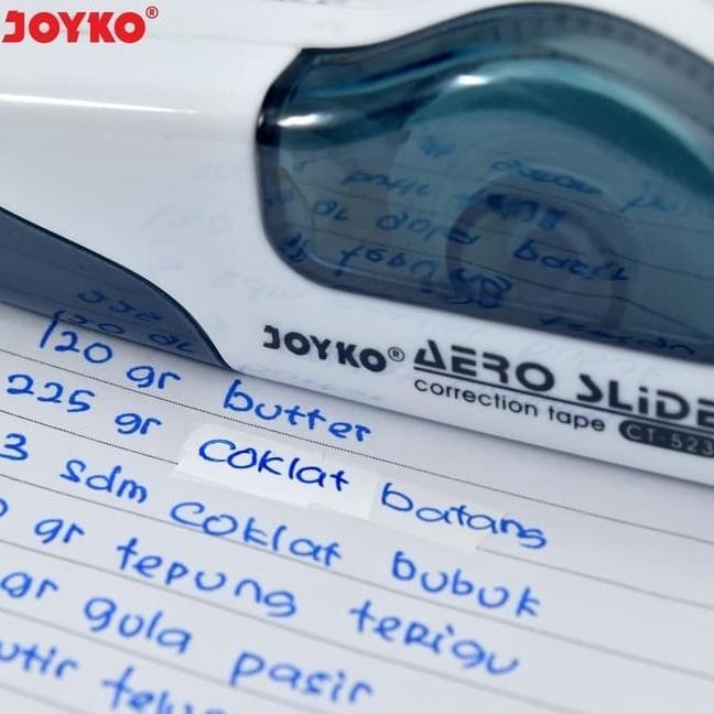 

Correction Tape Joyko Ct-523 5Mm X 6M (Per Lsn) Tip Ex Kertas