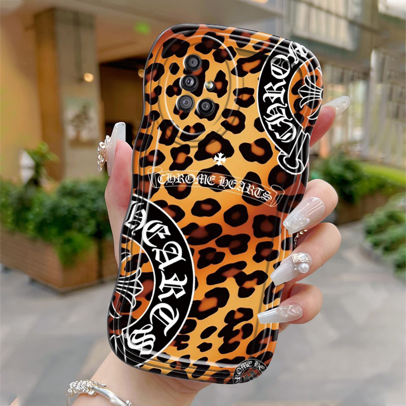 Casing Hp Untuk Samsung Galaxy A51 M40s Case pola Motif macan tutul gelombang Softcase Silikon Kesin