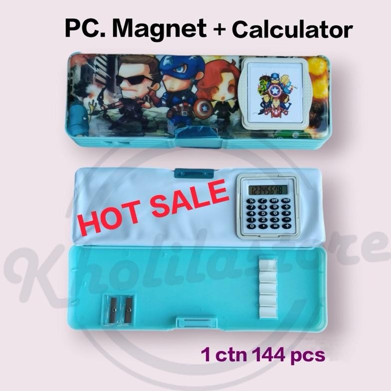 

Tempat Pensil Magnet Kalkulator / Kotak Pensil Magnet Rautan yang laris