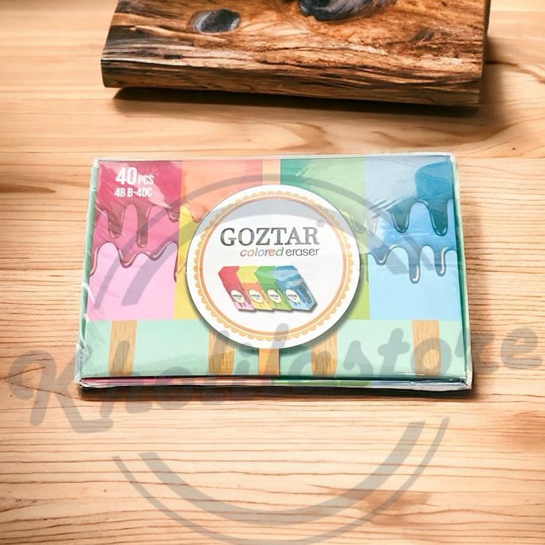 

Eraser / Penghapus Warna Goztar B40C isi 40 pcs yang laris
