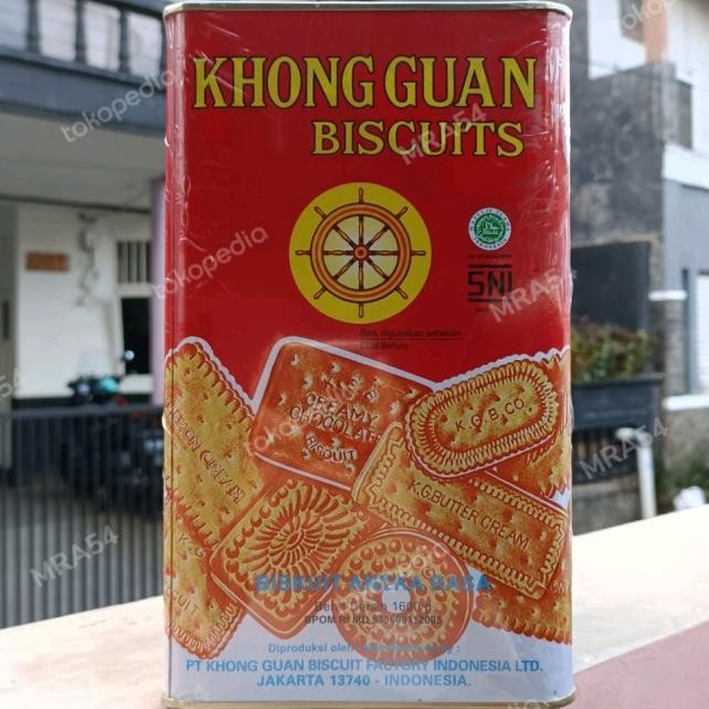 

Khong Guan Biscuit 1600 Gr | Kue Kaleng | Kue