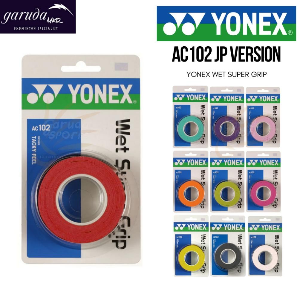 we-12 GRIP RAKET YONEX AC 102 - 3 JP GRIP YONEX AC 102-3 JP CODE YONEX AC 102 Premium