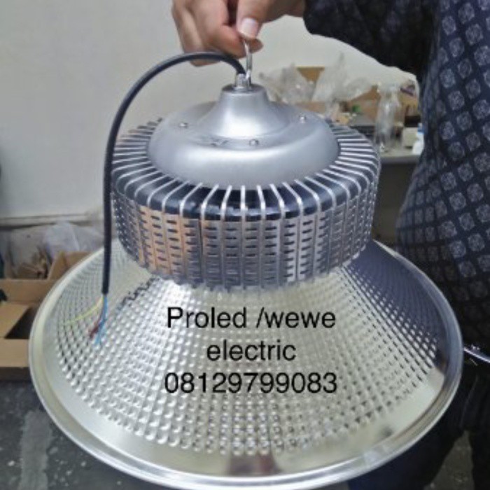 Termurah Lampu Led Highbay Gantung 100W Lampu Led Gudang Pabrik 100 Watt