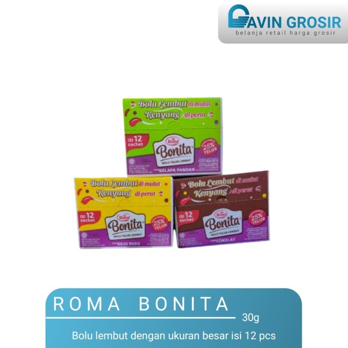 

Roma bonita cake lembut yang lezat