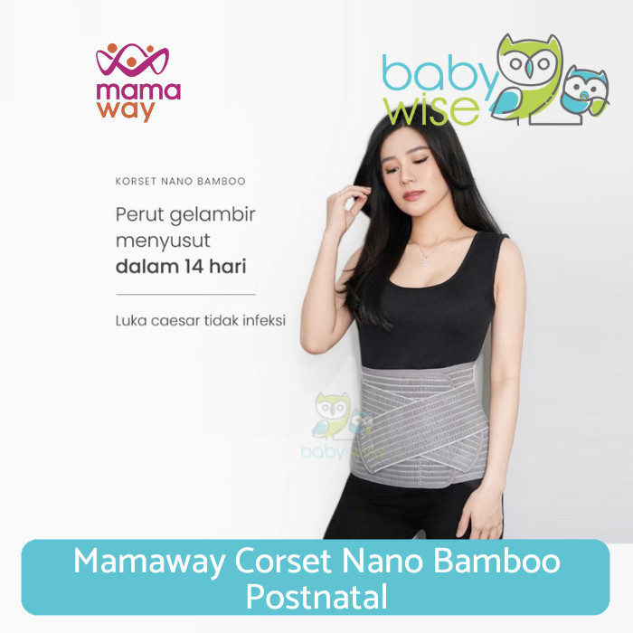 Mamaway Corset Nano Bamboo Postnatal - Korset Pelangsing Melahirkan
