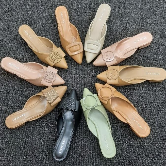 DEFECT / RIJEK STEVE & CO WANITA BY LAVIOLA SHOES SEPATU SLIP ON SNEAKERS SELOP LOAFERS SHOES KANTOR