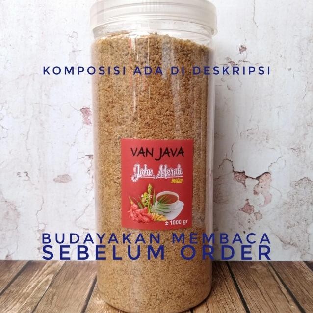 

Jahe Merah Bubuk Instan Van Java 1 Kg