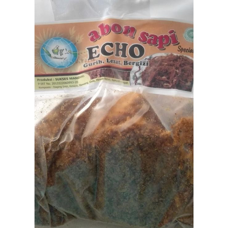 

Abon Sapi Echo 1Kg