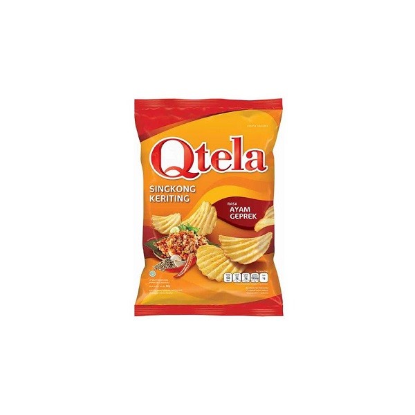 

QTELA CRINKLE AYAM GEPREK 80 GR