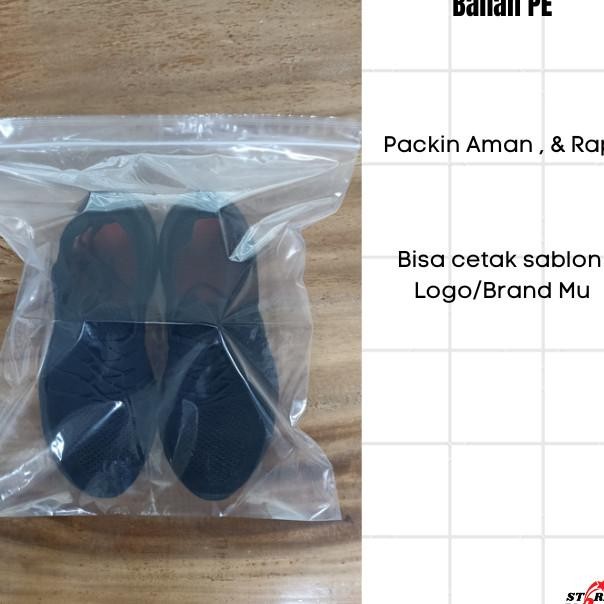 Plastik Klip Jumbo Uk 40X55 Cm Ziplo Bening Besar Tebal 0.5