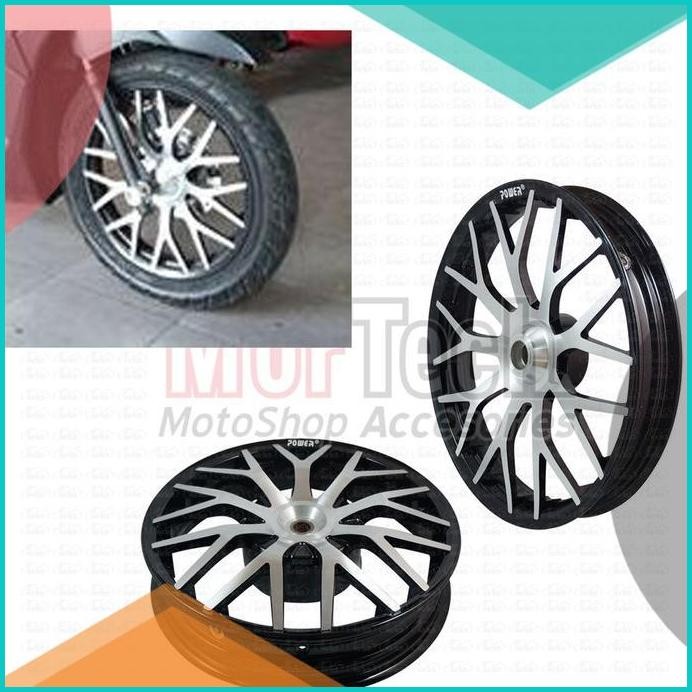 Velg Pelek Racing Tapak Lebar Evo Power Spacy Vario Karbu Fi BeAT ESP