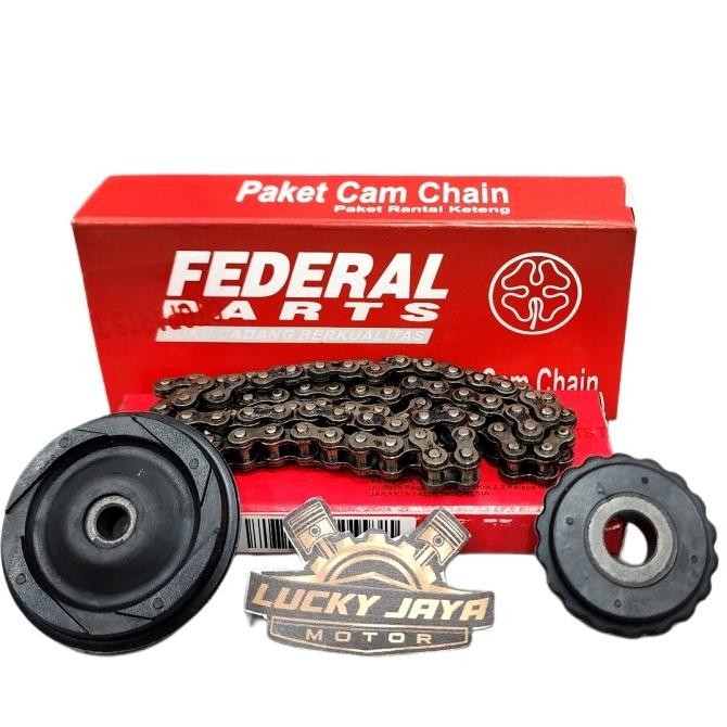 &<&<&<&] Rantai Keteng Cam Chain Grand Win Astrea 800 Supra X Lama Plus Roll Keteng Besar Kecil Pake