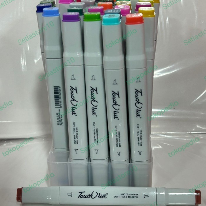 

T E R B A R U Touchliit Pen Brush Marker 30's