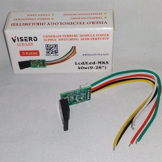 Gacun 5 kabel untuk tv led pengganti ic pwm regulator switching multi