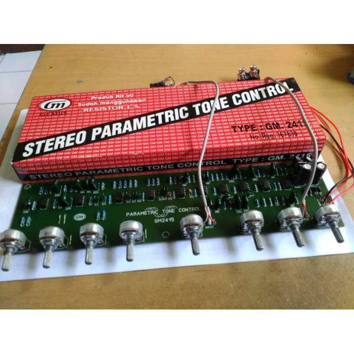 STEREO TONE CONTROL PARAMETRIC GM 2415
