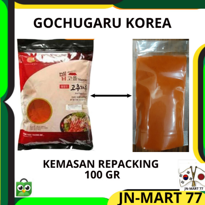 

Lhiu - Korean Food/Bumbu Korea Halal Gochugaru Mapgoeul-Bubuk Cabai Ori 100 G
