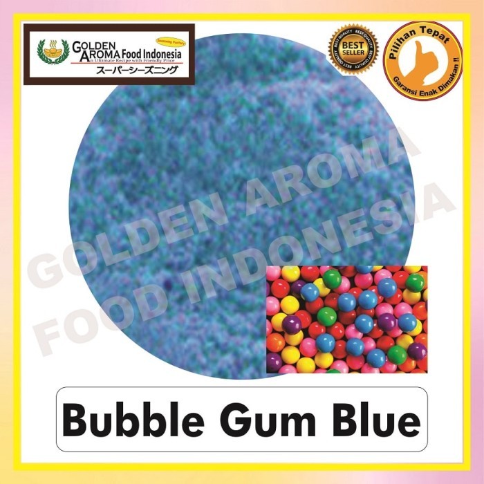 

Lhiu - Bumbu Tabur Rasa Bubble Gum Manis 1Kg Bubuk Tabur Manis Permen Karet