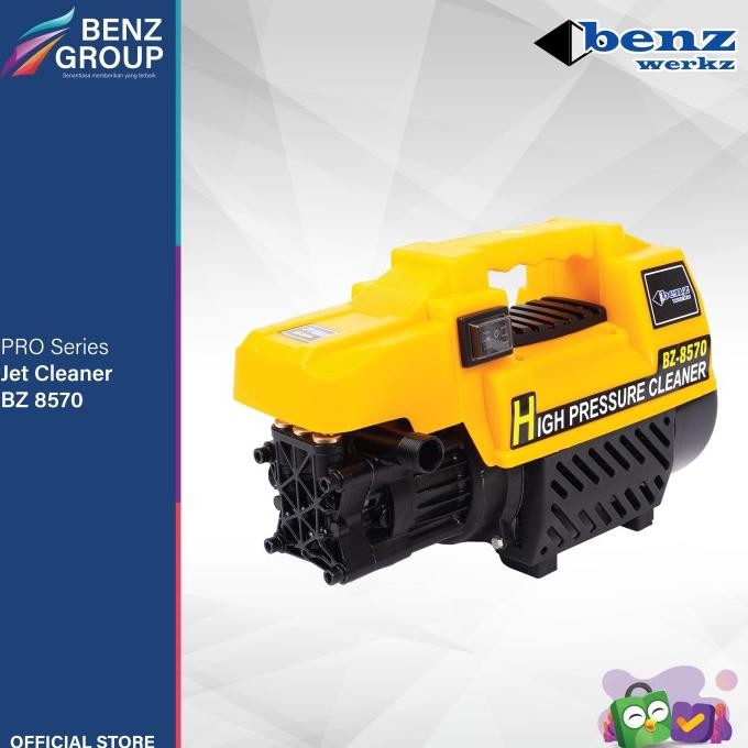 Mesin Cuci Steam Mobil Motor Bz 8570 Induksi / Jet Cleaner Benz Werkz