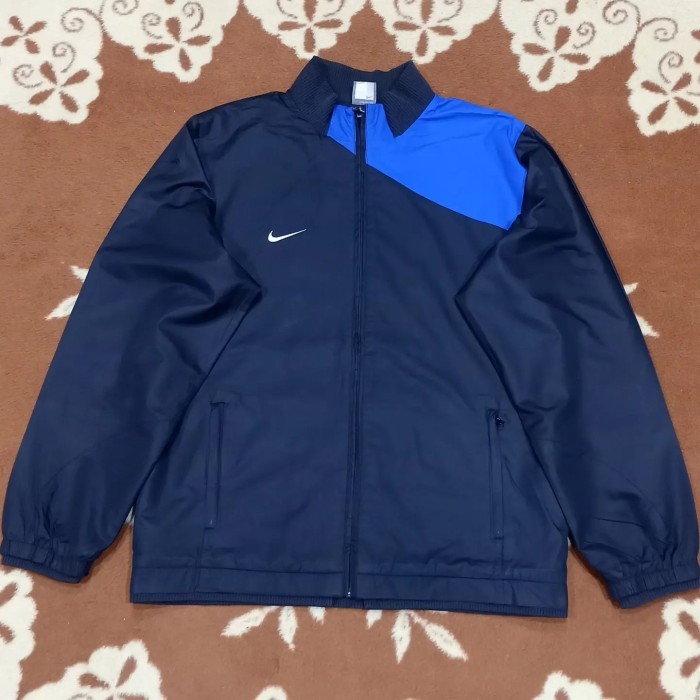 JAKET NIKE TRACKTOP PRIA CASUAL POLOS SZ XL BAGUS MURAH