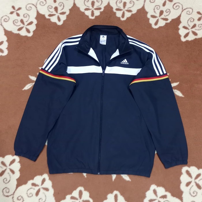 JAKET TRACKTOP PRIA ADIDAS GERMANY SZ L DAN OAKLEY OLAHRAGA SZ L ORIGINAL