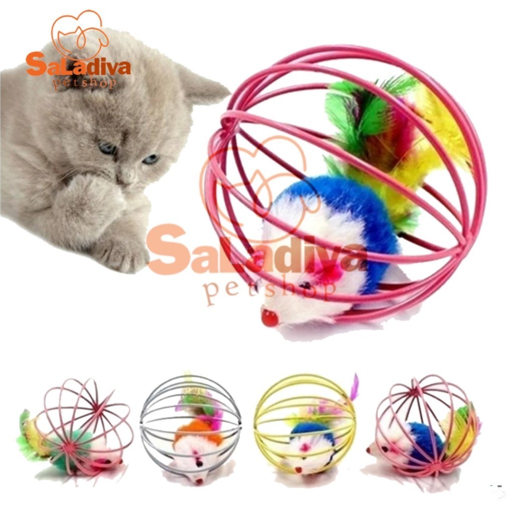 murah Bola Kurung Boneka Mainan Kucing Kualitas premium