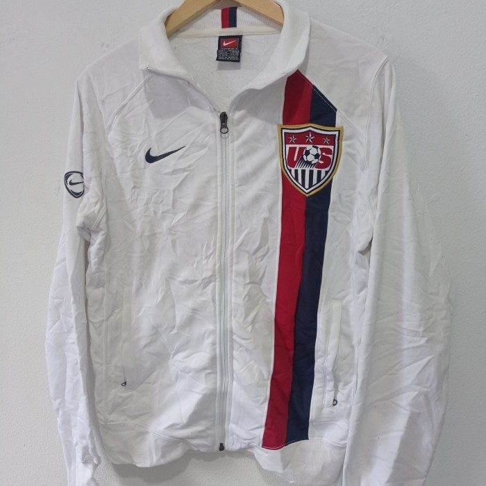 NIKE USA TRACTOP SIZE S MADE INDONESIA