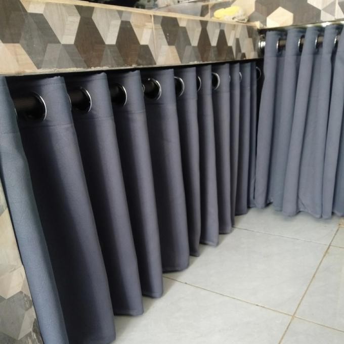 Gorden kolong dapur blackout premium/ gorden meja kompor minimalis [terbaik]