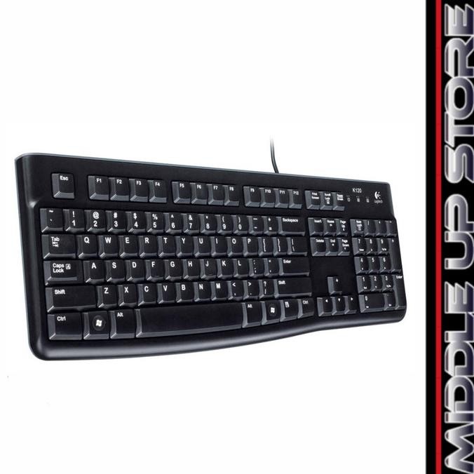 Komponen Komputer Keyboard Logitech K120 Original