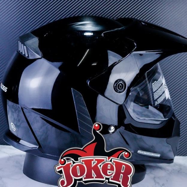 Cargloss Helm Former Moto Cr Solid | Bla | Carglos