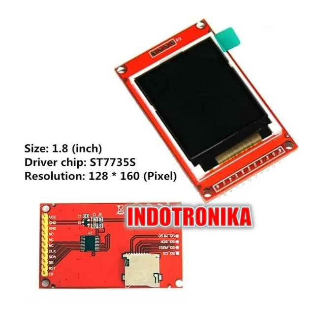 SPI TFT LCD modul tampilan warna ILI9341 ILI9488