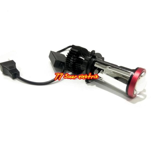 Lampu Depan Led Mobil Motor H4 Y8 Lampu Utama Led H4 Ni Projector