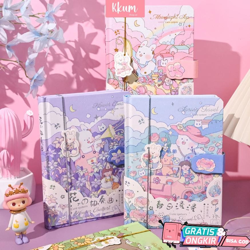 

Terbaru Notebook Rabbit Cute/ Buku Tulis Karakter Lucu/ Buku Catatan Jurnal Diary Original