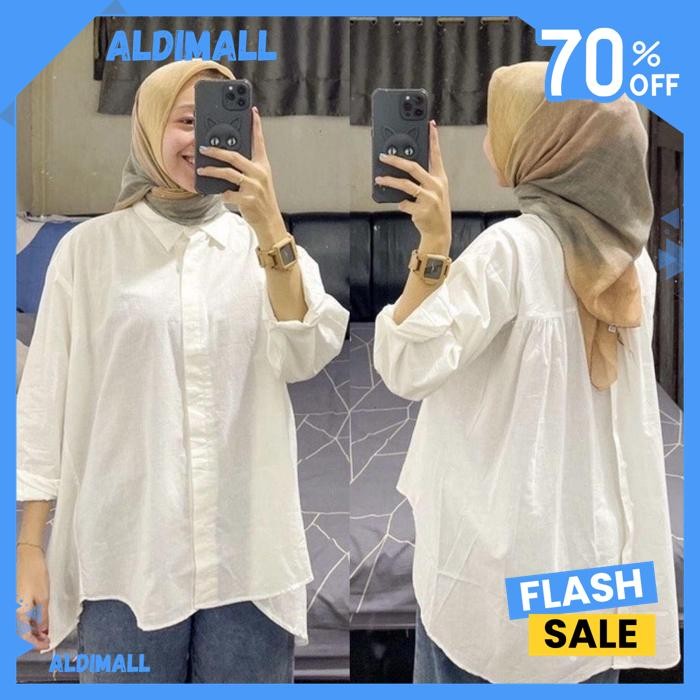 RIKA TOP KEMEJA WANITA BAJU WANITA ATASAN WANITA TOP FASHION KUALITAS SUPER BY ALDI MALL 