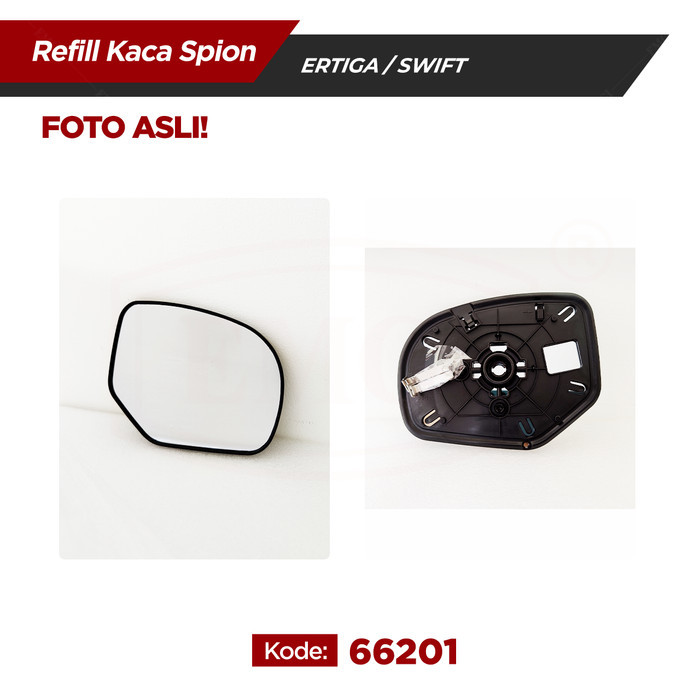 Kaca Spion Refill - Spion Mobil Ertiga/Swift 2012-2017