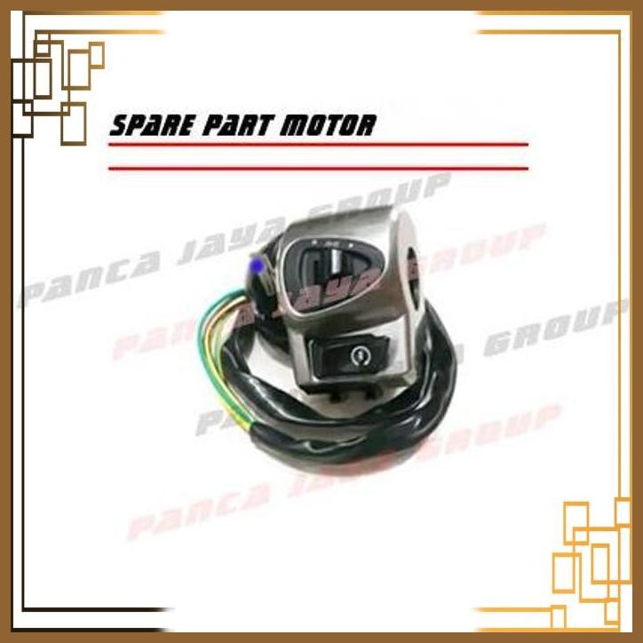 [PJBL] SAKLAR LAMPU KANAN STATER ON OFF LAMPU AON SCOOPY FI-NEW ESP LED