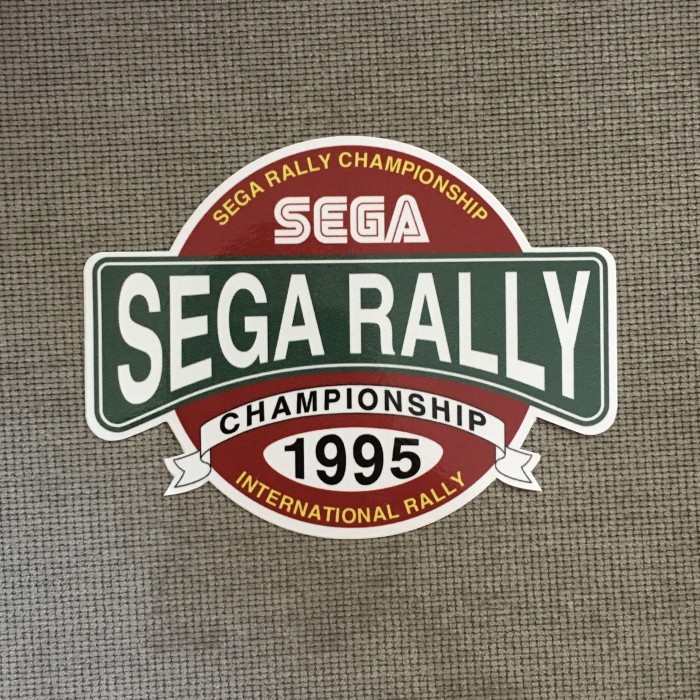 Sticker Sega Rally Game