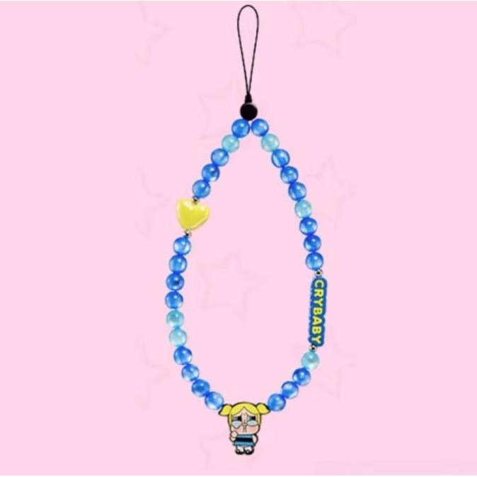 

POP MART BUBBLES CRYBABY POWERPUFF GIRLS - PHONE CHARM PPG LANYARD GANTUNGAN HP OPEN BOX CONFIRM STYLES KOLEKSI | SKU 3.018.0284 2410T