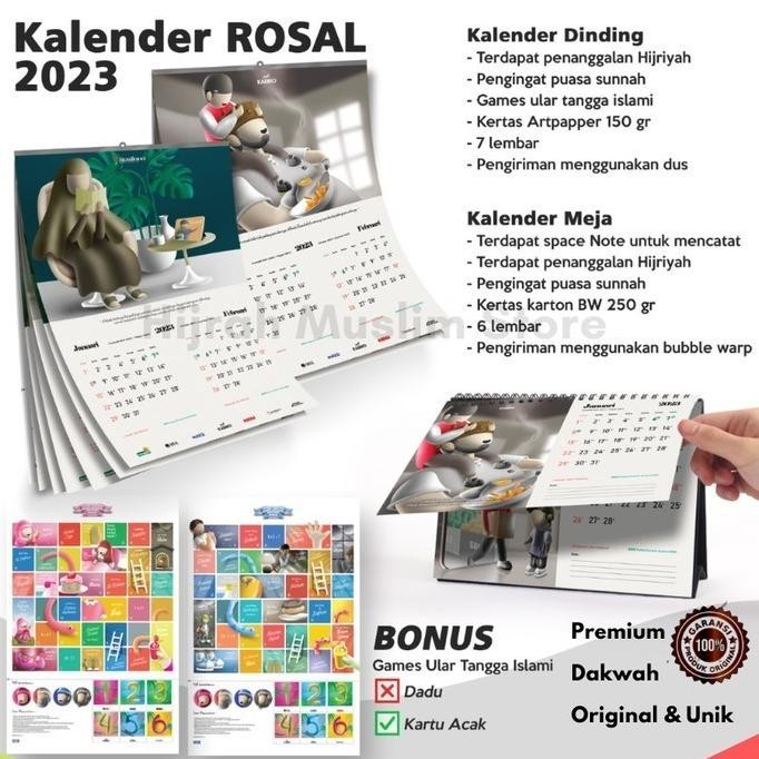 

Promo Kalender Meja 2023 Kalender Puasa 2023 Termurah Edisi Terbaru Kualitas Premium