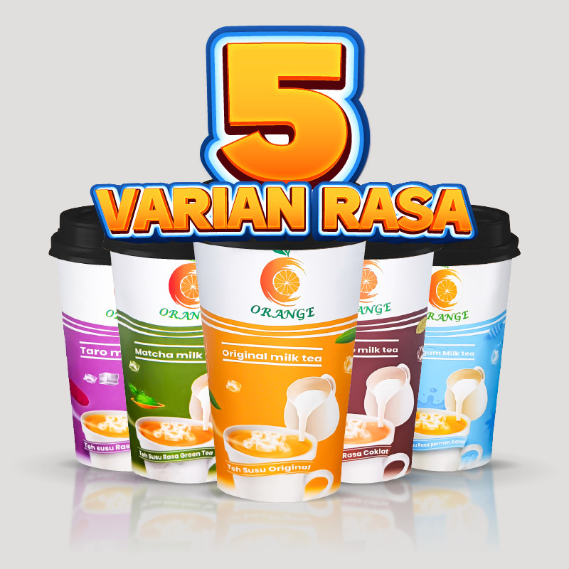 

DTG Bubuk Minuman Instan 6 Rasa Dengan Cup Bubuk Milk Tea Powder Minuman Kekinian