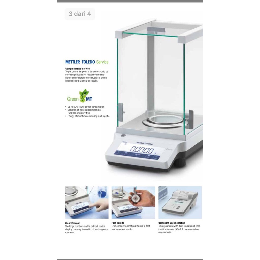 Terbaru!!! Timbangan Mettler toledo ME 204