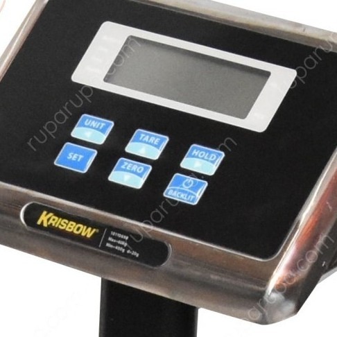 Terbaru Krisbow Timbangan Duduk Barang Ekspedisi Paket Digital with Tera 60 Kg