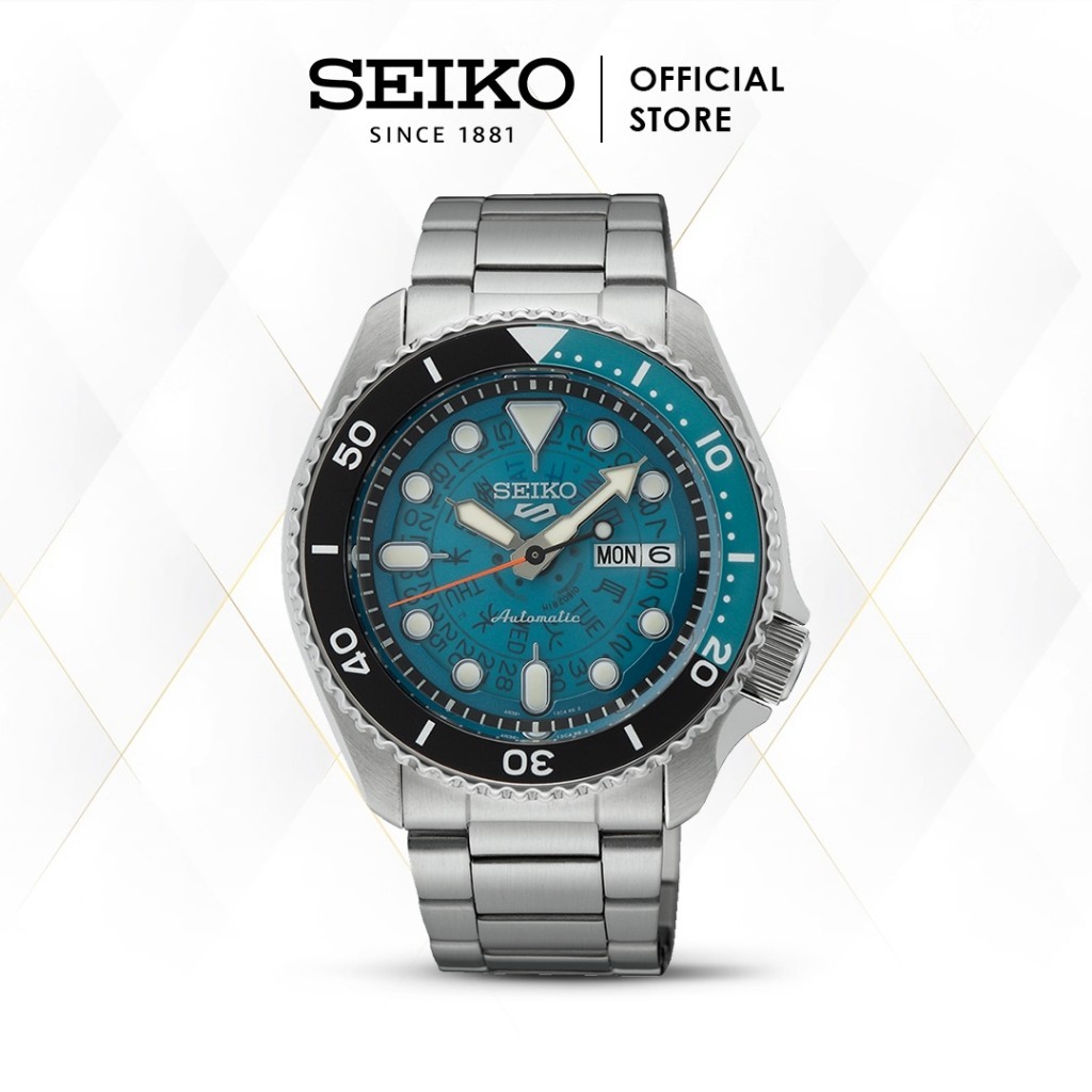 Seiko 5 Sports Skeleton SRPJ45K1 SRPJ45 Automatic Stainless Blue