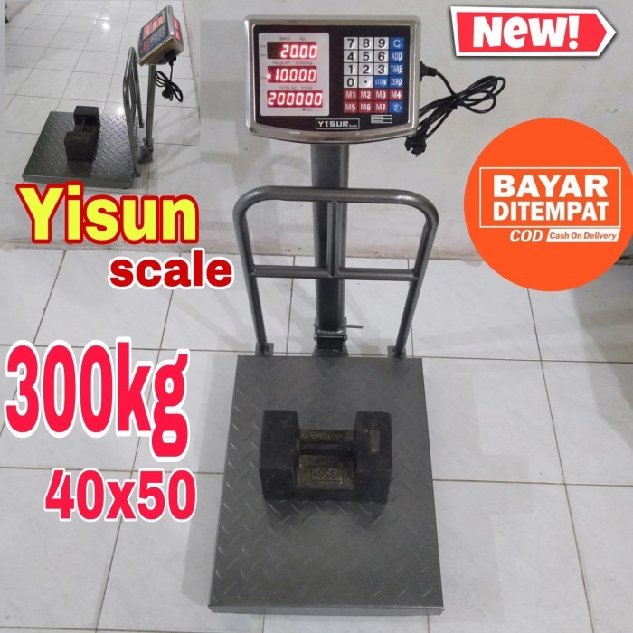 Terbaru timbangan duduk digital Daijin300kg pagar