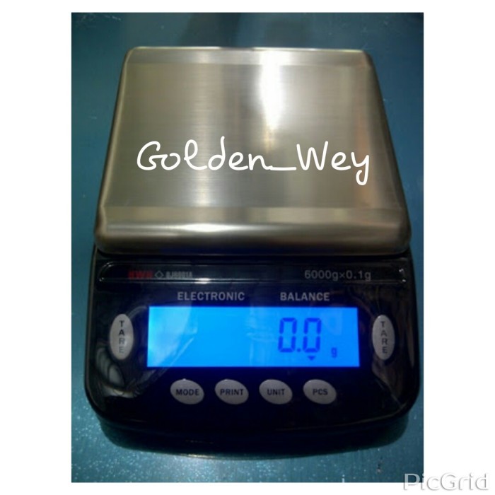 Terbaru Timbangan Emas Digital HWH Tipe DJ6001A ( Kapasitas 6 kg )
