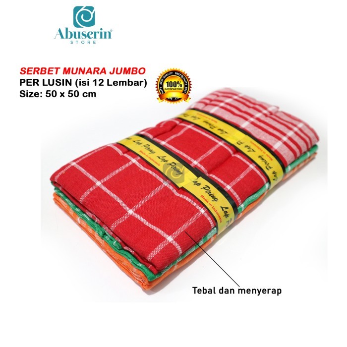 Serbet Jumbo Warna Lusinan