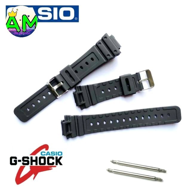 (MUNAN) Strap Tali Jam Tangan Casio G-Shock DW-5400 DW5400 DW 5400 Free Springbar